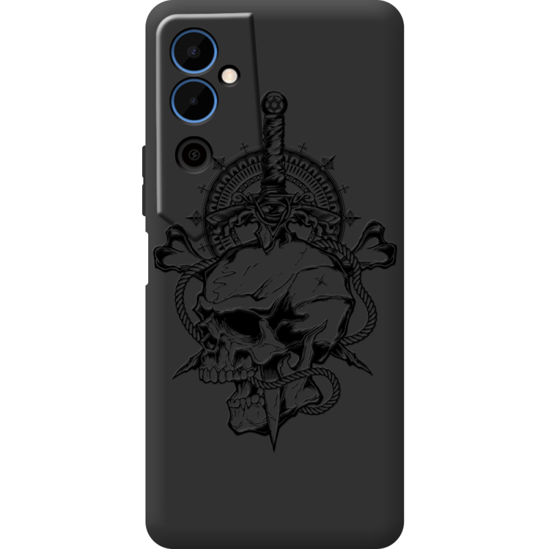 Черный чехол BoxFace Tecno POVA  Neo 2 