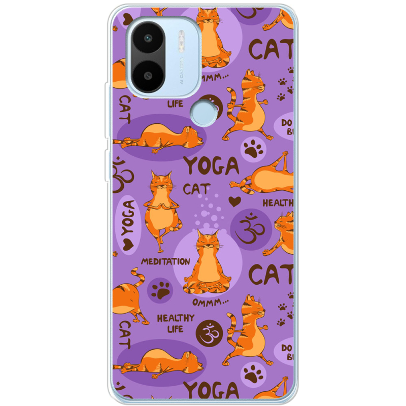 Чехол BoxFace Xiaomi Redmi A1 Plus Yoga Cat