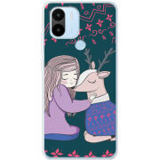 Чехол BoxFace Xiaomi Redmi A1 Plus Girl and deer