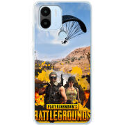 Чехол BoxFace Xiaomi Redmi A1 Plus Pubg parachute