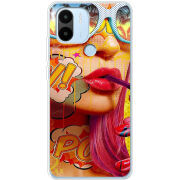 Чехол BoxFace Xiaomi Redmi A1 Plus Yellow Girl Pop Art