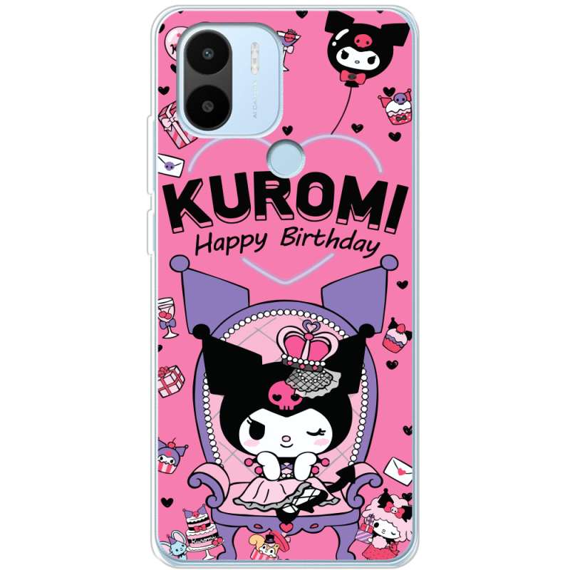 Чехол BoxFace Xiaomi Redmi A1 Plus День народження Kuromi