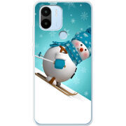 Чехол BoxFace Xiaomi Redmi A1 Plus Skier Snowman