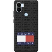 Черный чехол BoxFace Xiaomi Redmi A1 Plus Tommy Print