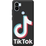 Черный чехол BoxFace Xiaomi Redmi A1 Plus Tik Tok