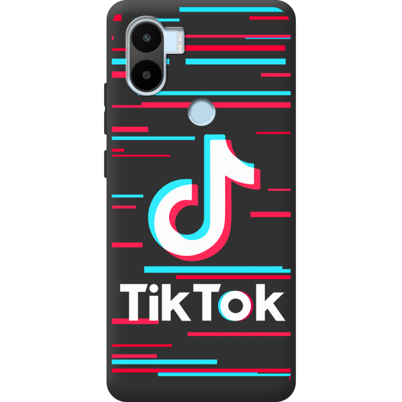 Черный чехол BoxFace Xiaomi Redmi A1 Plus Tik Tok