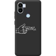 Черный чехол BoxFace Xiaomi Redmi A1 Plus Pew Pew