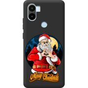 Черный чехол BoxFace Xiaomi Redmi A1 Plus Cool Santa