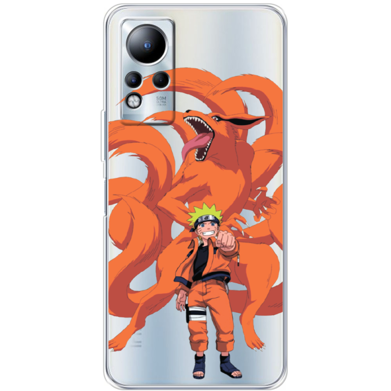 Прозрачный чехол BoxFace Infinix Note 12 Naruto and Kurama