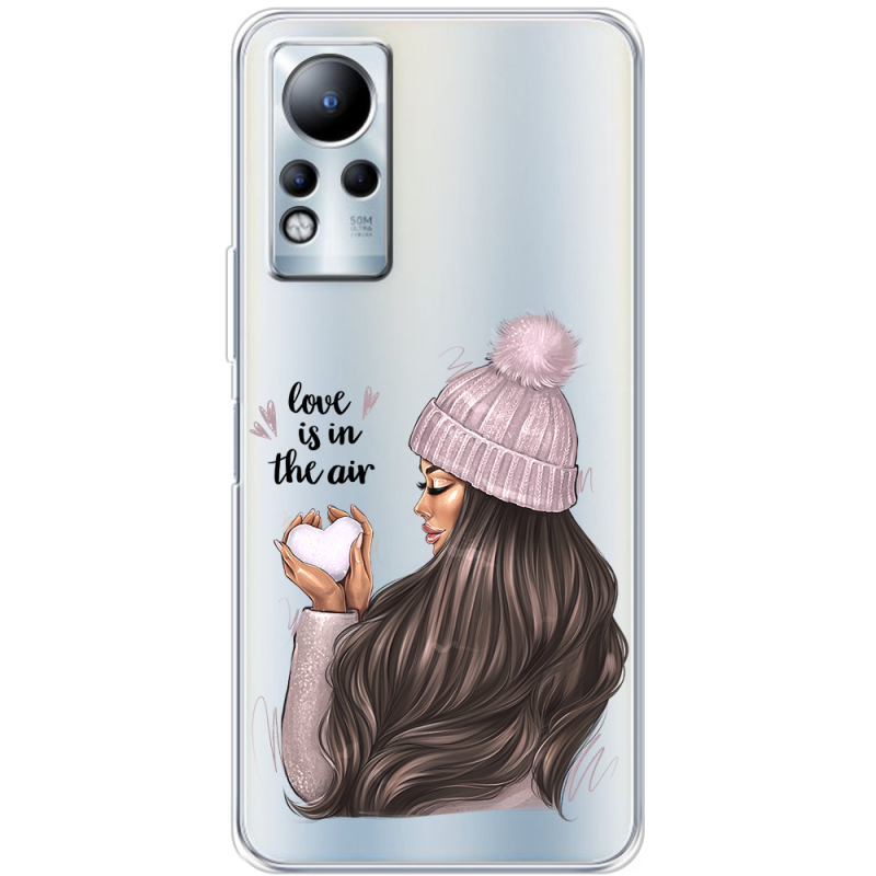 Прозрачный чехол BoxFace Infinix Note 12 love is in the air