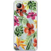 Прозрачный чехол BoxFace Infinix Note 12 Tropical Flowers