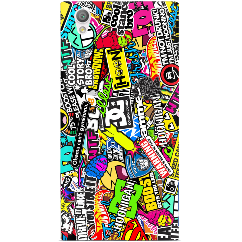 Чехол Uprint Sony Xperia L1 G3312 Multicolored Inscriptions