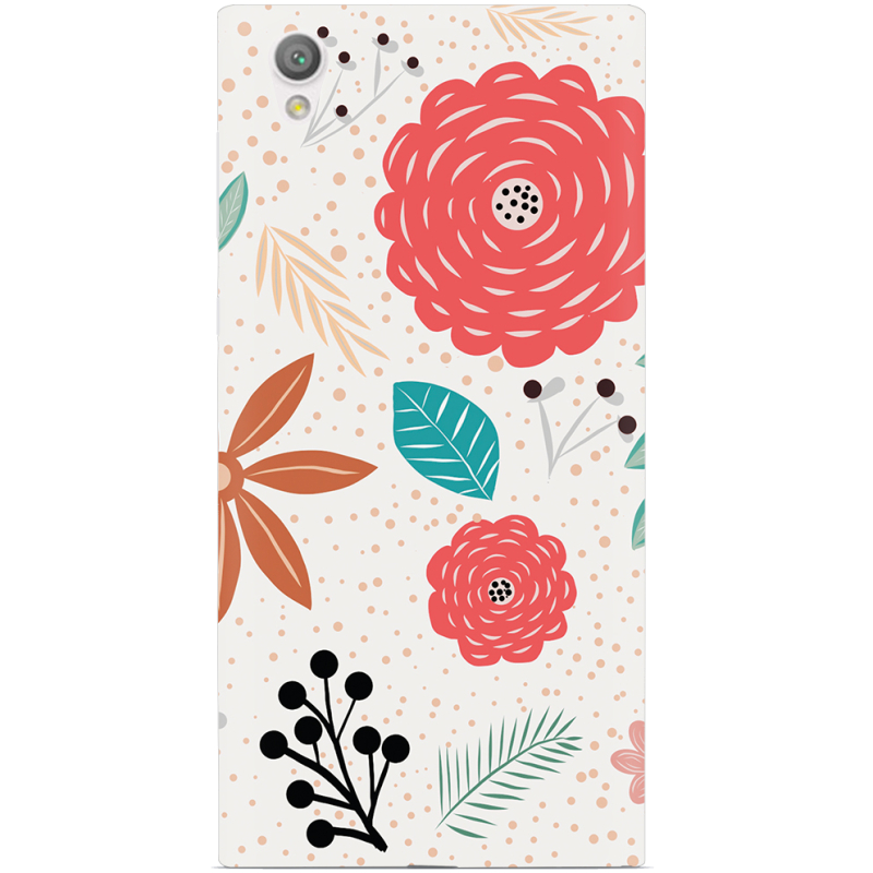 Чехол Uprint Sony Xperia L1 G3312 Line Flowers