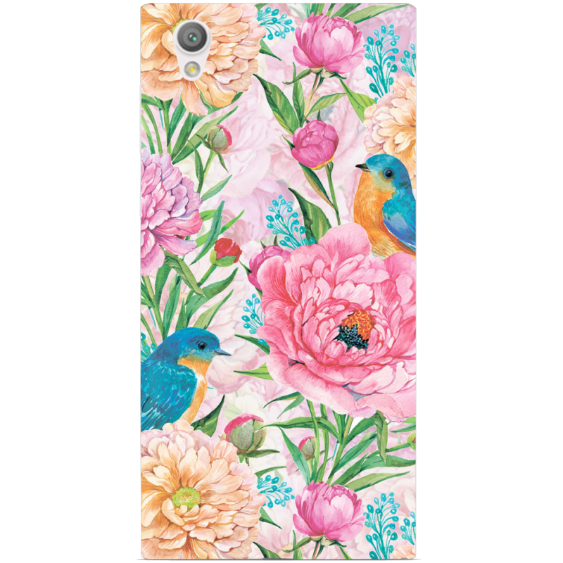 Чехол Uprint Sony Xperia L1 G3312 Birds in Flowers