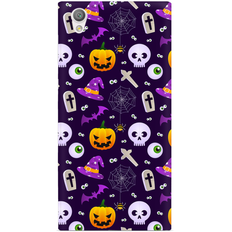 Чехол Uprint Sony Xperia L1 G3312 Halloween Purple Mood