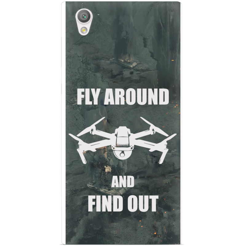 Чехол Uprint Sony Xperia L1 G3312 Дрон Fly Around