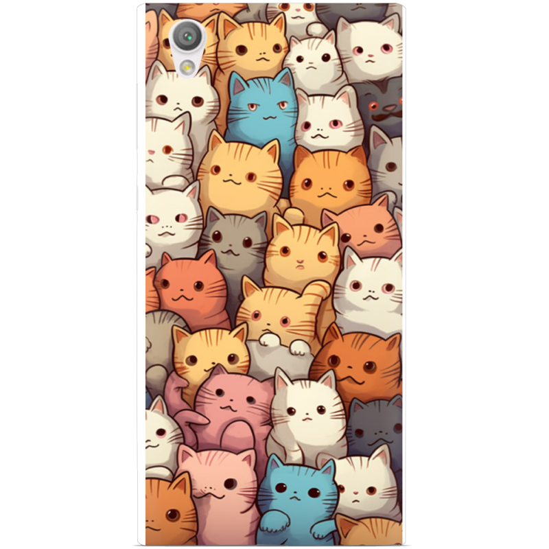 Чехол Uprint Sony Xperia L1 G3312 Котики муркотики