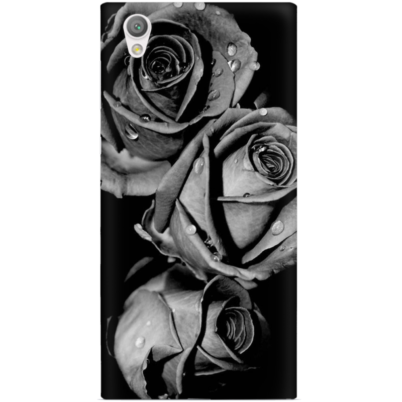 Чехол Uprint Sony Xperia L1 G3312 Black and White Roses