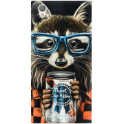 Чехол Uprint Sony Xperia L1 G3312 Енот с банкой