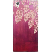 Чехол Uprint Sony Xperia L1 G3312 Gold Leaves