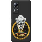 Черный чехол BoxFace Infinix Note 12 NASA Spaceship