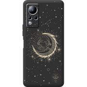 Черный чехол BoxFace Infinix Note 12 Moon