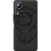 Черный чехол BoxFace Infinix Note 12 Lion