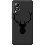 Черный чехол BoxFace Infinix Note 12 Deer