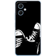 Чехол BoxFace Xiaomi Redmi Note 12 (China) Black Sneakers