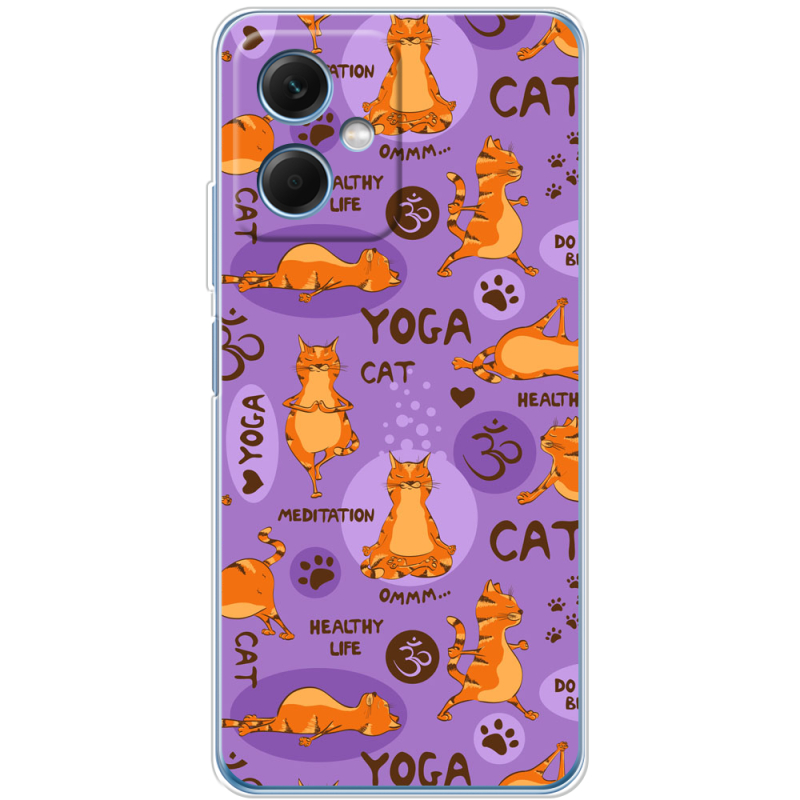 Чехол BoxFace Xiaomi Redmi Note 12 (China) Yoga Cat