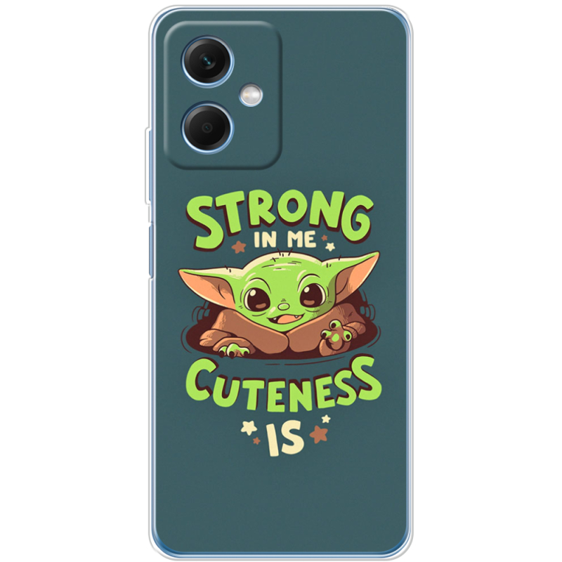 Чехол BoxFace Xiaomi Redmi Note 12 (China) Strong in me Cuteness is