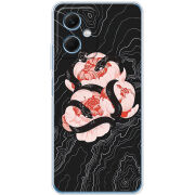 Чехол BoxFace Xiaomi Redmi Note 12 (China) Snake Rose