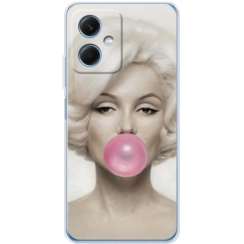 Чехол BoxFace Xiaomi Redmi Note 12 (China) Marilyn Monroe Bubble Gum