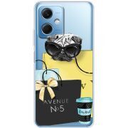 Прозрачный чехол BoxFace Xiaomi Redmi Note 12 (China) Fashion Pug