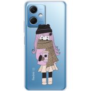 Прозрачный чехол BoxFace Xiaomi Redmi Note 12 (China) Winter Morning Girl