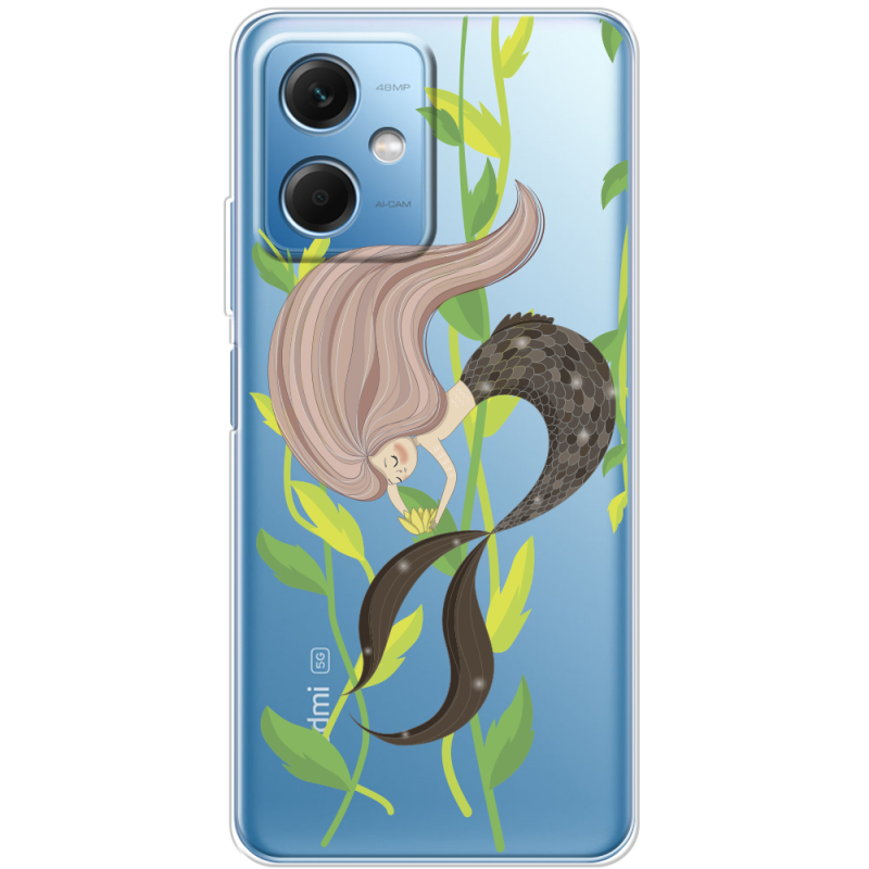 Прозрачный чехол BoxFace Xiaomi Redmi Note 12 (China) Cute Mermaid