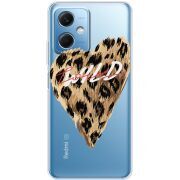 Прозрачный чехол BoxFace Xiaomi Redmi Note 12 (China) Wild Love