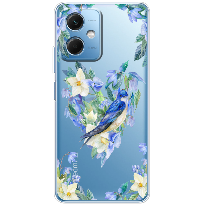 Прозрачный чехол BoxFace Xiaomi Redmi Note 12 (China) Spring Bird