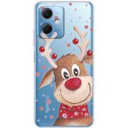 Прозрачный чехол BoxFace Xiaomi Redmi Note 12 (China) Winter Deer