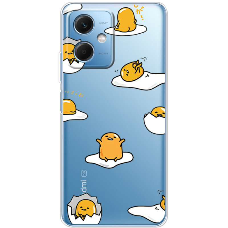 Прозрачный чехол BoxFace Xiaomi Redmi Note 12 (China) Gudetama