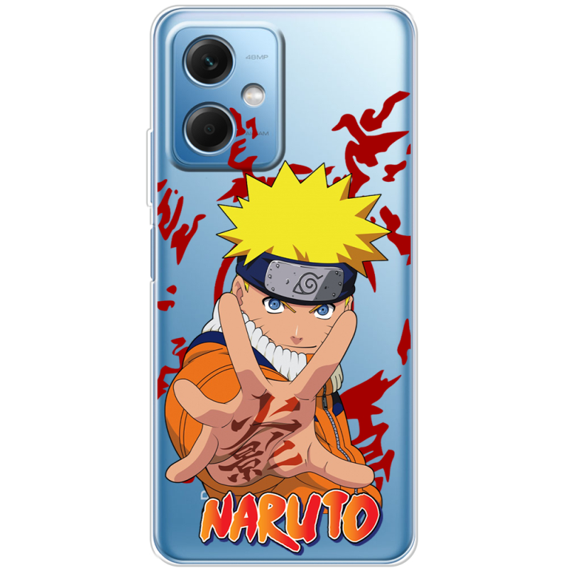 Прозрачный чехол BoxFace Xiaomi Redmi Note 12 (China) Naruto