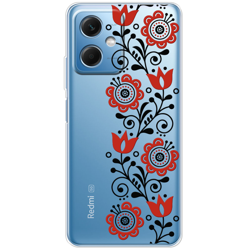 Прозрачный чехол BoxFace Xiaomi Redmi Note 12 (China) Ethno Ornament