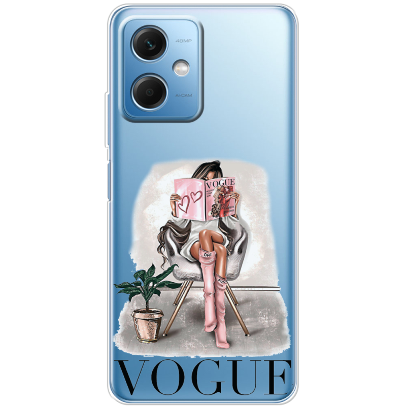 Прозрачный чехол BoxFace Xiaomi Redmi Note 12 (China) VOGUE