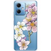 Прозрачный чехол BoxFace Xiaomi Redmi Note 12 (China) Cherry Blossom