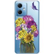 Прозрачный чехол BoxFace Xiaomi Redmi Note 12 (China) My Bouquet