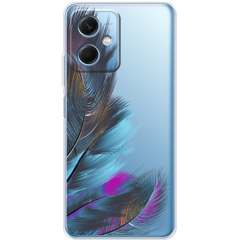 Прозрачный чехол BoxFace Xiaomi Redmi Note 12 (China) Feathers