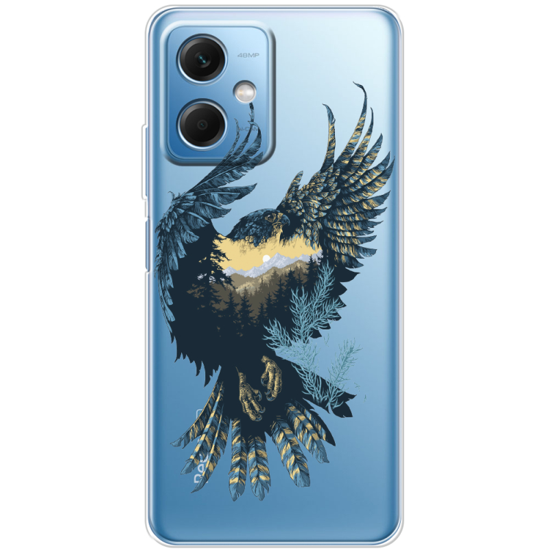 Прозрачный чехол BoxFace Xiaomi Redmi Note 12 (China) Eagle