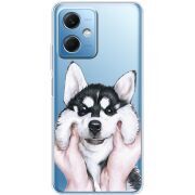 Прозрачный чехол BoxFace Xiaomi Redmi Note 12 (China) Husky