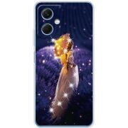 Чехол со стразами BoxFace Xiaomi Redmi Note 12 (China) Girl with Umbrella