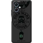 Черный чехол BoxFace Xiaomi Redmi Note 12 (China) Dark Coffee